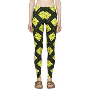 Marc Jacobs Green Redux Grunge Leggings